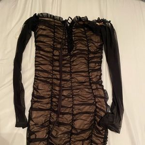 CUTE BLACK DRESS NEVER USED!